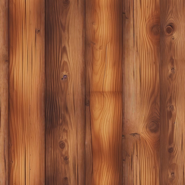 木製の板の質感 無縫のパターン