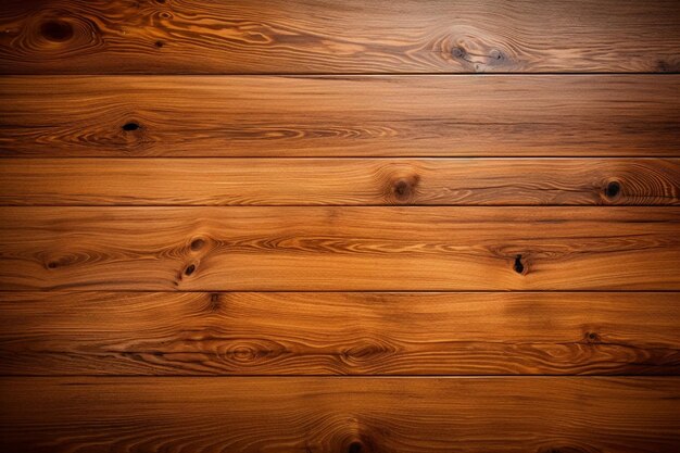 Wood table in front of wood wall blur background