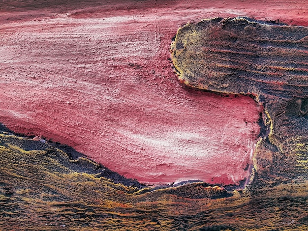 Wood texture of cement plaster on concrete wall