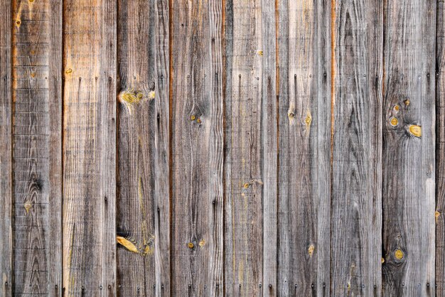 Wood texture old facade fence natural background wooden with planks brown horizontal