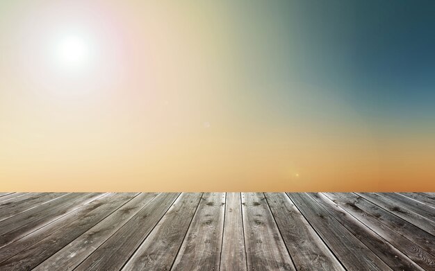 Wood texture table top on blurred abstract background