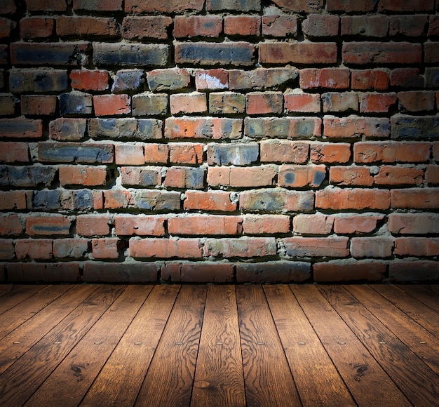 Wood textured in a room interior