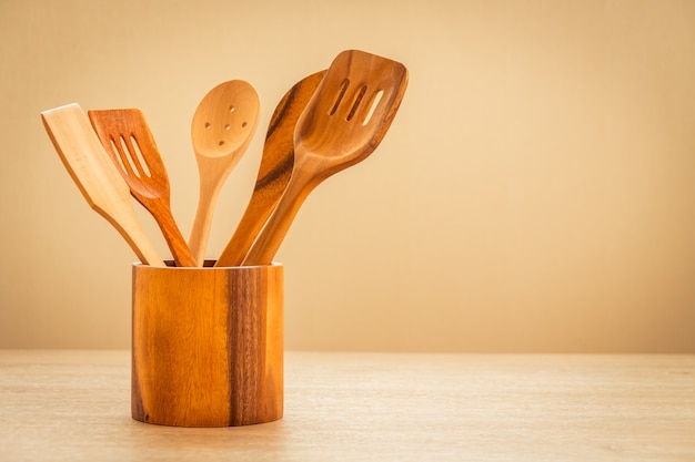 Wood utensils