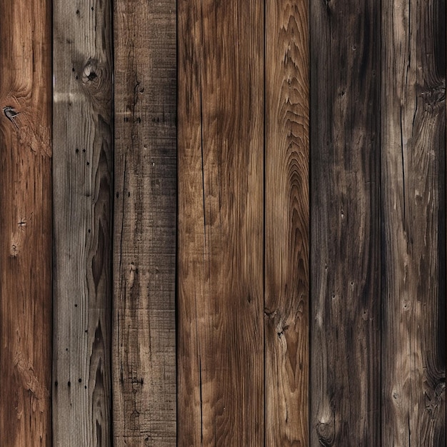 A wood wall with different textures and textures.