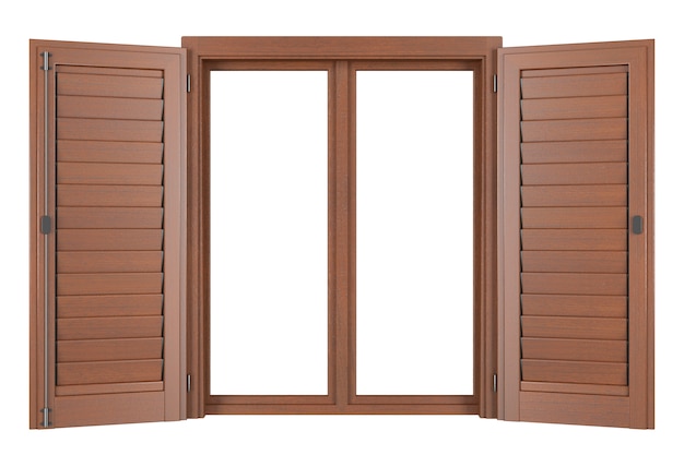 wood window