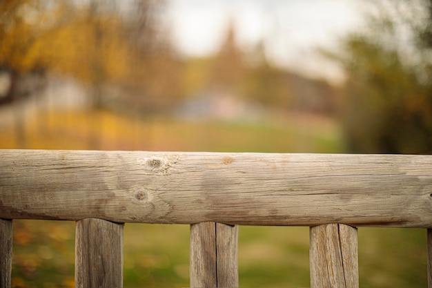 Wood with natural leaves