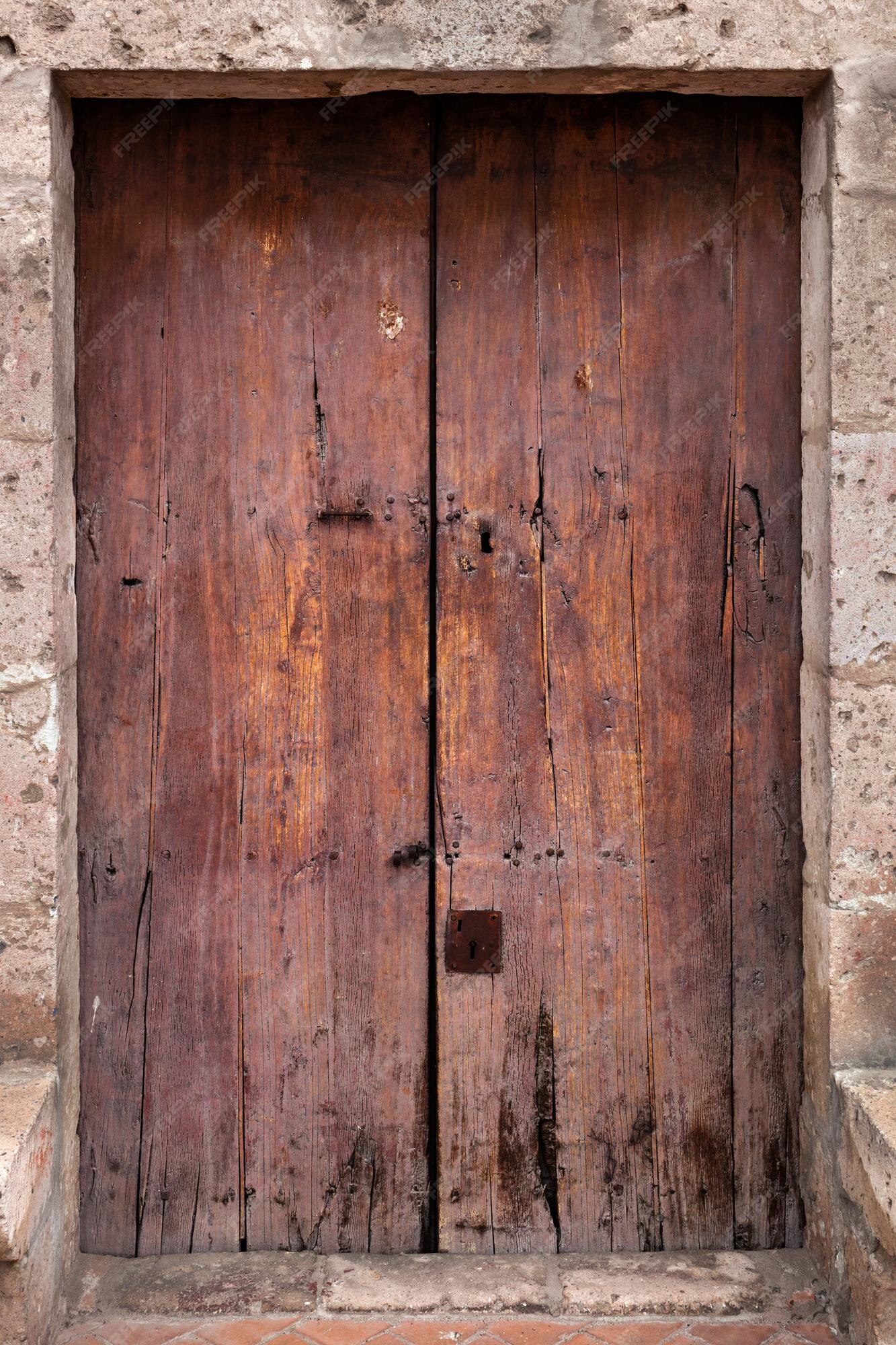 Ambush Ancient Doors There Covered Tree Stock Photo 632494289