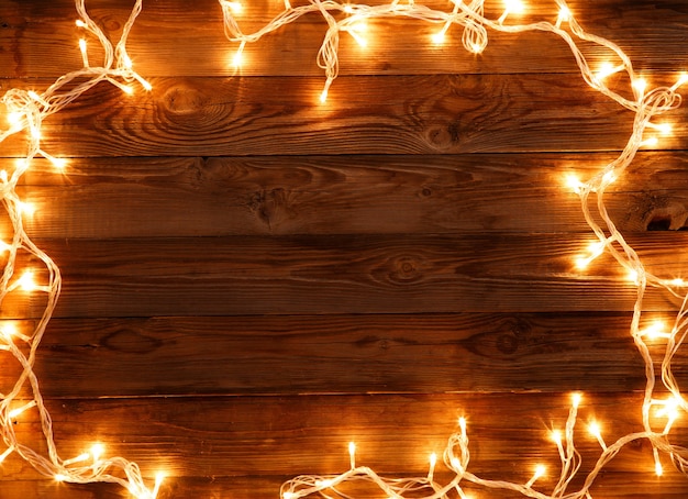 Wooden background for christmas greeting