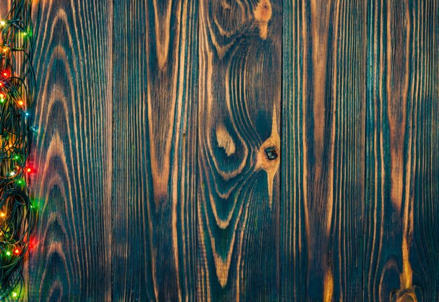 Wooden background made of boards