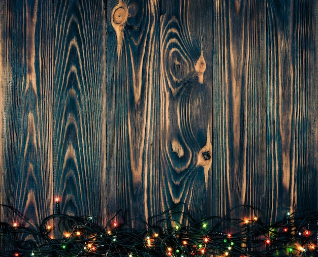 Wooden background made of boards