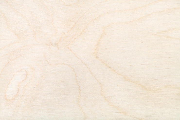 Photo wooden background surface of birch plywood