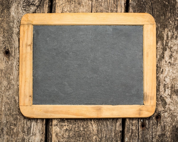 Wooden blackboard blank