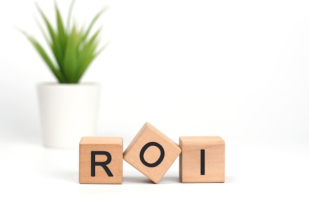 Wooden blocks with the word " roi " on them