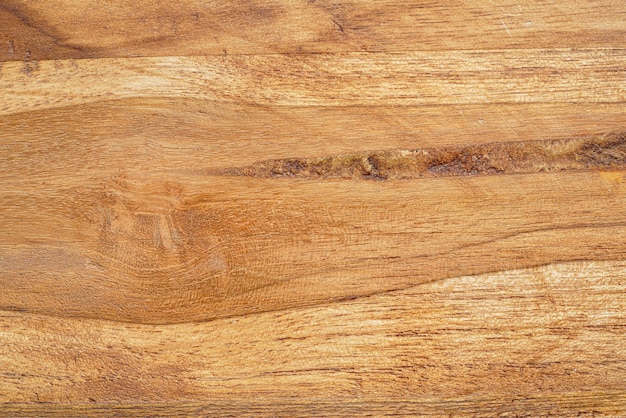 Wooden board structure, closeup view from above