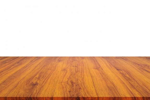 Wooden board or table and abstract blurred