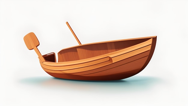 Photo wooden boat