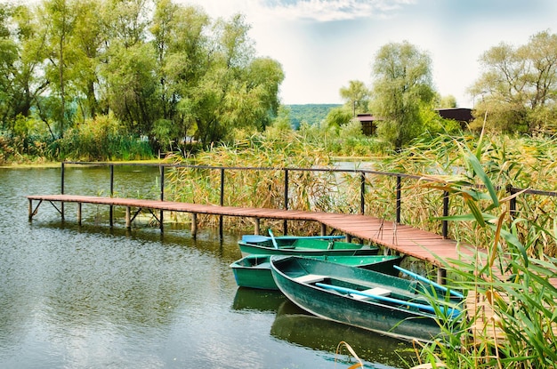 Wooden boats