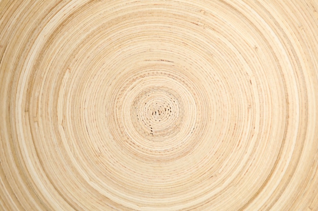 Photo wooden bowl circle texture