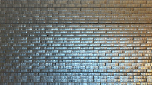 Wooden brick texture background 