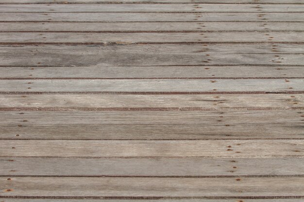 Wooden bridge in forest