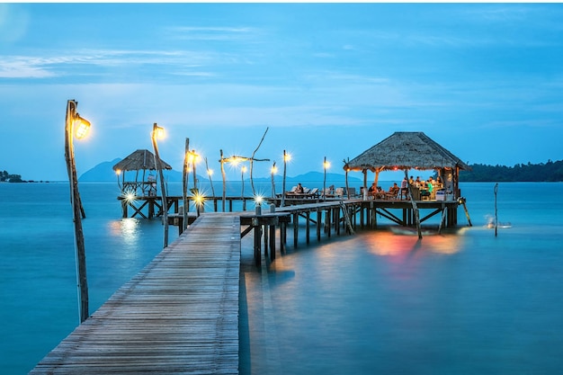 Wooden Bungalow on the Beach