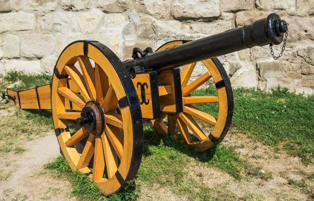 Wooden Cannon Gun