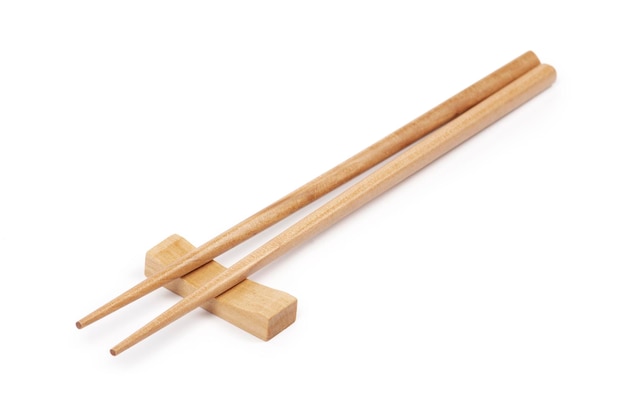 Photo wooden chopsticks