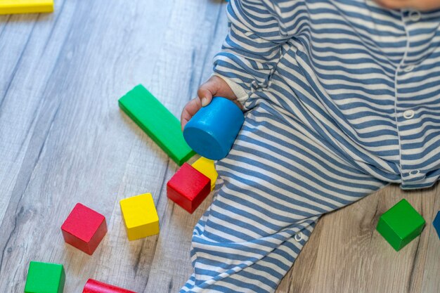 Wooden colorful games