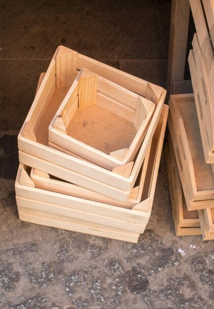 Wooden crate box for sale