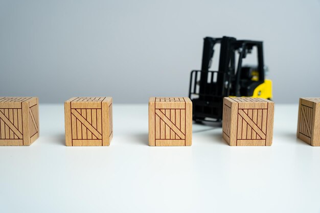 wooden crates and forklift production and freight of goods transport department effective logistics and supply chain management in delivery of goods importance of proper packaging
