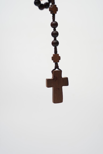 A wooden cross with a cross on it