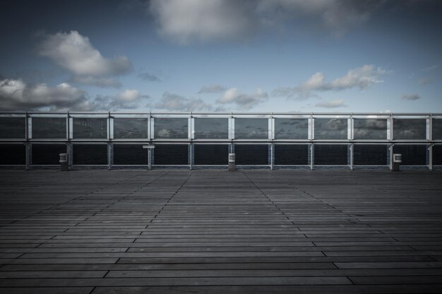 Wooden Cruise Ship Deck