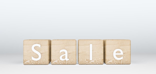 Продажа деревянных кубов Продажа кубов с текстом Продажа 3D-работ и 3D-изображений