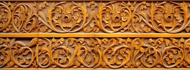 A wooden decorative traditional pattern textured handmade carving artwork woodwork background