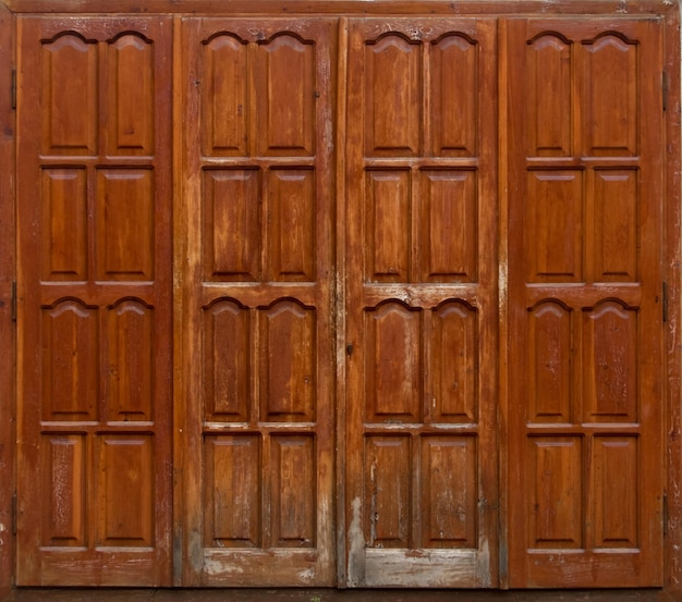 Wooden door