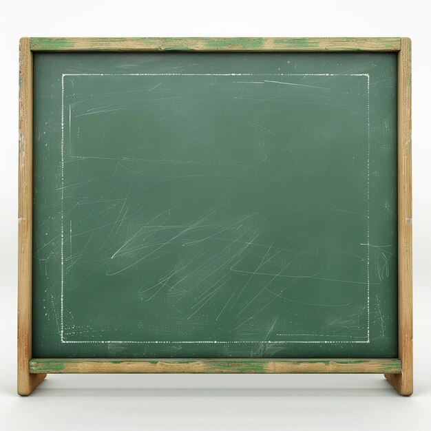 Photo wooden easel with chalkboard