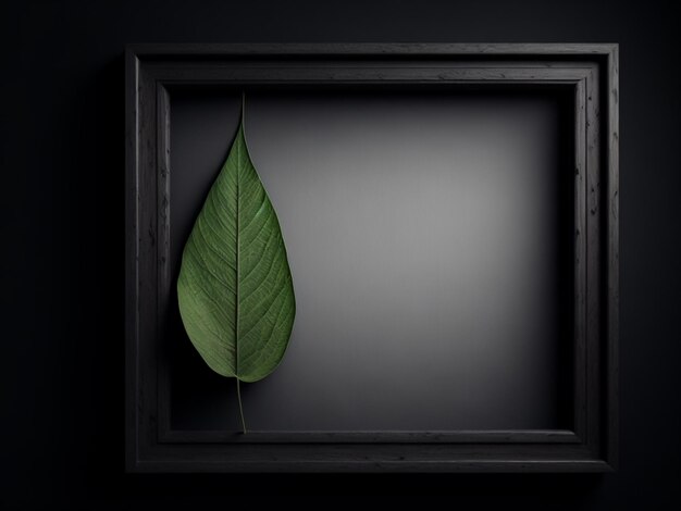 Photo wooden empty frame background