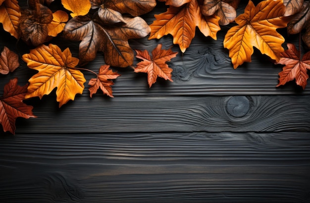 wooden fall background