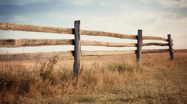 Premium AI Image | wooden fence background free photo HD background