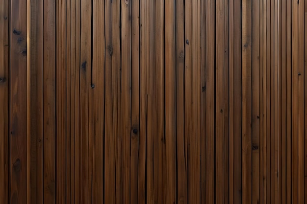 A wooden fence with a dark brown background.