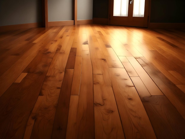 Wooden Floor generated ai