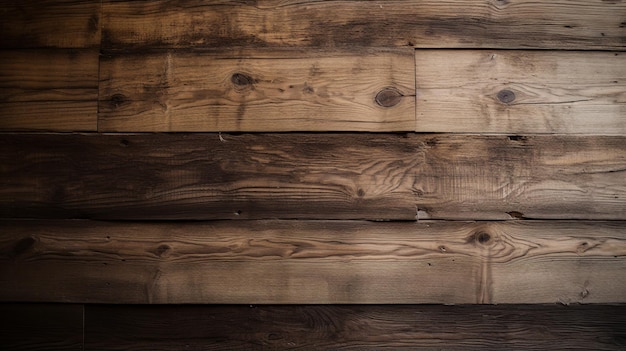 A wooden floor with a dark brown wood floor.