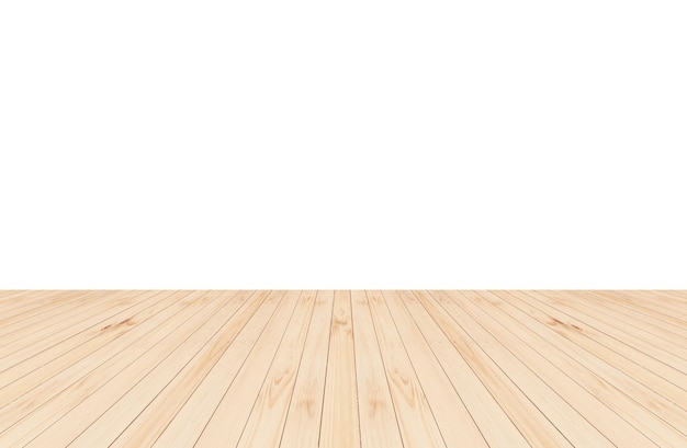 A wooden floor with a white background