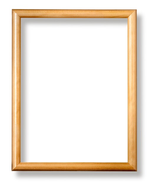 wooden frame isolated