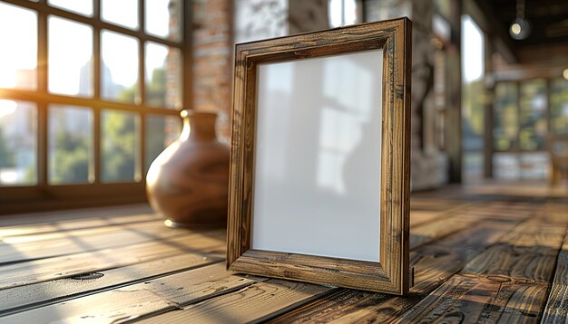 Photo wooden frame with flower uhd wallpapar