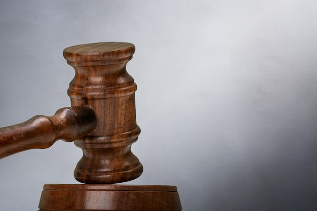 Wooden gavel