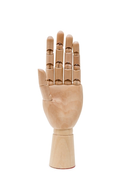 Wooden hand