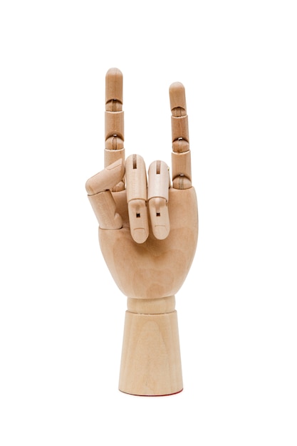 Wooden hand