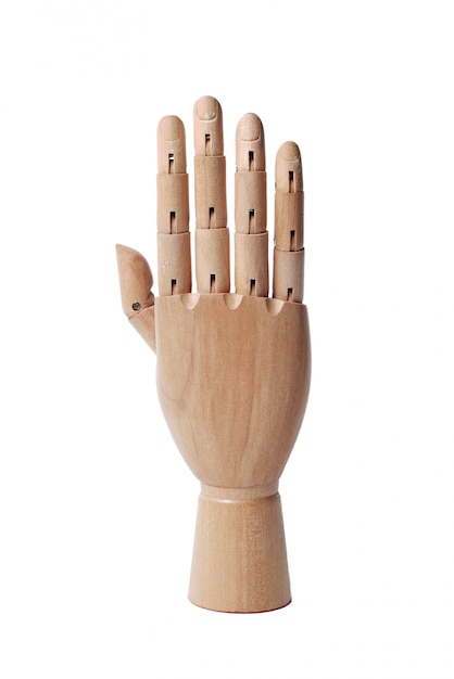 Wooden hand