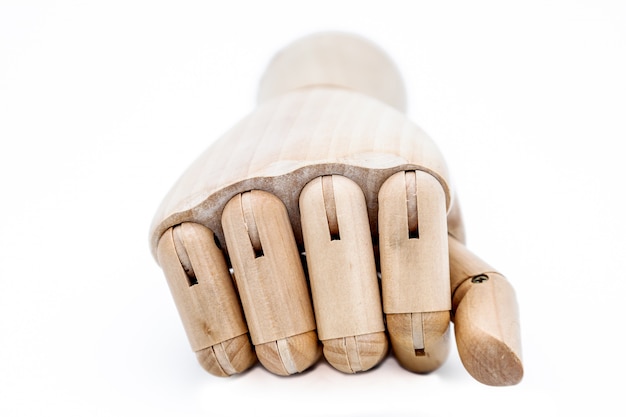 Wooden hand